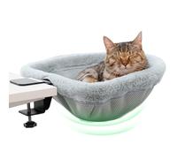 Catbé pour Le Bureau - Retraite, Moelleuse et Moelleuse pour Les Chats et Le | Pouvoir Mural pour l'intérieur et à l'extérieur, Fixation pour Chaise, Table, canapé, Voiture | Lieu de repo