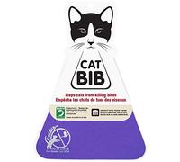 CatBib Collier pour Chat Qui Sauve Les Oiseaux et Autres Animaux Sauvages (Taille S, Violet)