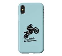 Catch Air Live Fearless Motocross Coque pour iPhone X/XS