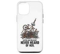 Catch and Release Never Heard of Her Magnet Fishing Humour Coque pour iPhone 12/12 Pro