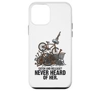 Catch and Release Never Heard of Her Magnet Fishing Humour Coque pour iPhone 12 Mini