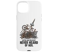Catch and Release Never Heard of Her Magnet Fishing Humour Coque pour iPhone 15 Plus