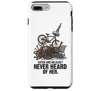 Catch and Release Never Heard of Her Magnet Fishing Humour Coque pour iPhone 7 Plus/8 Plus