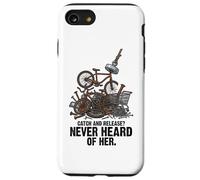 Catch and Release Never Heard of Her Magnet Fishing Humour Coque pour iPhone SE (2020) / 7/8