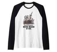 Catch and Release Never Heard of Her Magnet Fishing Humour Manche Raglan