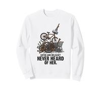 Catch and Release Never Heard of Her Magnet Fishing Humour Sweatshirt