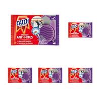 CATCH Anti-Mites Lavande Crochets x2 - TP18 (Lot de 5)