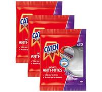 CATCH Anti-Mites Lavande - Lot de 3 x 20 sachets - TP18