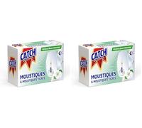 CATCH CONTROL Diffuseur Electrique Réglable Répulsif 45 nuits (Lot de 2)