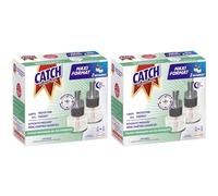CATCH CONTROL Recharges liquides Répulsif Maxi Format 2 x 45 Nuits