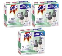 CATCH CONTROL Recharges liquides Répulsif Maxi Format 2 x 45 Nuits