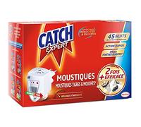 CATCH Diffuseur Électrique Anti Mouches/Moustiques avec Recharge