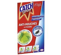 Catch - Autocollants anti-mouches - Catch Expert Mouches - 6 autocollants sans odeur - Vert