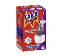 Catch - Expert Moustiques - Anti-Moustiques & Moustiques Tigres - Répulsif - Recharge liquide pour diffuseur électrique Catch - Efficacité prouvée - Action continue et longue durée - 45 nuits