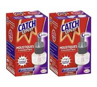 CATCH Expert Pack de 2 Recharges électriques 45 nuits Répulsif