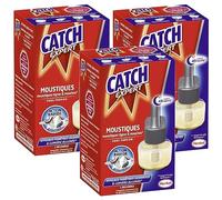 CATCH Recharges électriques Expert 45 nuits Sans parfum - Pack de 2