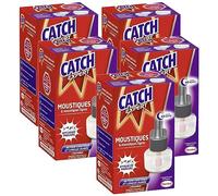 CATCH Expert Pack de 5 Recharges électriques 45 nuits Répulsif