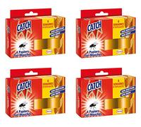 Catch Expert - Papier Tue-mouches - 16 Rouleaux (Lot de 4 x 4 rouleaux) - Inodore - Sans insecticide - jusqu’à 6 semaines d'efficacité - Développé par nos biologistes et chimistes