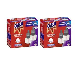 CATCH EXPERT Recharges liquides Répulsif Maxi Format 2 x 45 Nuits