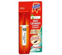 Catch Expert Seringue Anti-Cafards & Blattes Gel Appât 10g Recoin Difficile | gel appât cafards blattes,élimine colonie, action longue durée,puissant, recoins difficiles, protection maison, anti-insectes