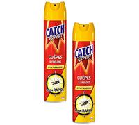 Catch Expert Volants Anti Guêpes & Frelons, Insecticide Huile Action Rapide, 2 x 400ml