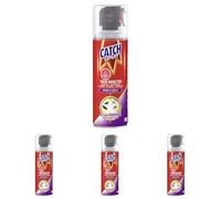 Catch Expert Volants et Rampants - Aérosol (400mL) - Insecticide Tous Insectes - Mouches Moustiques Cafards Araignées (Lot de 4)