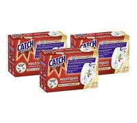 Catch Expert - Diffuseur Electrique Liquide Réglable Anti-Moustiques & Moustiques Tigres & Mouches - Lot de 2 (2x 45 Nuits)