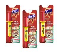 CATCH Lot de 3 Seringues 10 g Gel Anti-Cafards et Blattes