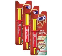 CATCH Lot de 3 Seringues 10 g Gel Anti-Fourmis