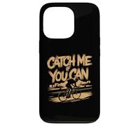 Catch Me If You Can Cycling | Équipement de vélo rétro Amusant Coque pour iPhone 13 Pro