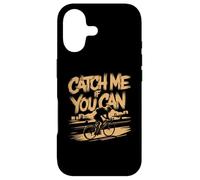 Catch Me If You Can Cycling | Équipement de vélo rétro Amusant Coque pour iPhone 17