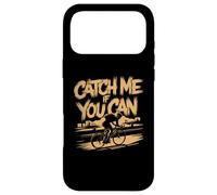 Catch Me If You Can Cycling | Équipement de vélo rétro Amusant Coque pour iPhone 17 Pro Max