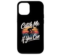 Catch Me If You Can Funny Cycling Citations Funny Cycling Memes Coque pour iPhone 12/12 Pro