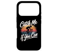 Catch Me If You Can Funny Cycling Citations Funny Cycling Memes Coque pour iPhone 17 Pro