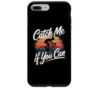 Catch Me If You Can Funny Cycling Citations Funny Cycling Memes Coque pour iPhone 7 Plus/8 Plus