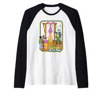 Catch of The Day Mermaid Retro Vintage Funny Adult Humor Manche Raglan