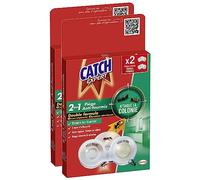 CATCH Pack de 2 x 2 Pièges Anti-Fourmis 2en1