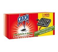 CATCH Set de 6 Contaminateurs Anti-cafards - Détruit tout le nid.