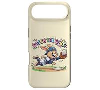 Catch The Eggs Funny Easter Bunny Plongée Catch Baseball Boys Coque pour iPhone Air