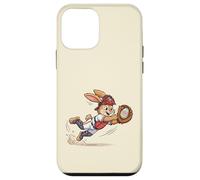 Catch The Eggs Funny Easter Bunny Plongée Catch Baseball Coque pour iPhone 12 Mini