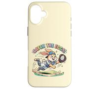 Catch The Eggs Funny Easter Bunny Plongée Catch Baseball Coque pour iPhone 16 Plus