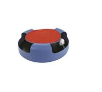 TRIXIE Jouets pour chats « »Catch the Mouse« » - Souris cachée à l'intérieur et pivotante - surface à gratter sur le dessus - rouge ou vert - choix aléatoire - plastique/peluche - ø 25 x 6 cm - 41411