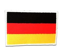 Catch the Patch Allemagne Patch Thermocollant 7,5 x 4,8 cm à repasser pour Adulte Enfant avec Drapeau National Authentique, Souvenir Voyage Écusson Patrie