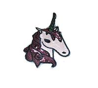 Catch the Patch Cheval Paillettes Patch Thermocollant 28,5 x 16,5 cm à repasser pour Enfant avec Style Animal Sauvage, Écusson Chien Chat Coudre Pantalon