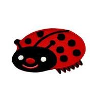 Catch the Patch Coccinelle Patch Thermocollant 5,9 x 5,1 cm à repasser pour Enfant avec Style Nature Insecte, Écusson Papillon Coudre Pantalon