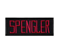 Catch the Patch Egon Spengler Patch Thermocollant 12 x 4,5 cm à repasser pour Adulte avec Ghostbusters Personnage Film Culte Fan Original, Chasseur de Fantômes Costume Cosplay Carnaval Halloween