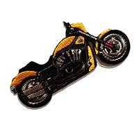 Catch the Patch Moto Motard Patch Thermocollant 10,5 x 5,5 cm à repasser pour Adulte avec Heavy Metal Festival Vintage Original, Écusson Couture Vêtement Bricolage Cadeau