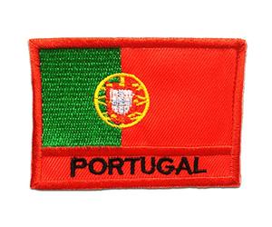 Catch the Patch Portugal Patch Thermocollant 7,5 x 5,3 cm à repasser pour Adulte Enfant avec Drapeau National Authentique, Souvenir Voyage Écusson Patrie