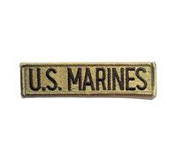 Catch the Patch U.S. Marines Armée Écussons Thermocollants Militaire 11,2 x 2,9 cm à repasser pour Adulte avec Ancre Marin Maritime Vintage, Airsoft SWAT Medic Insigne Détail Authentique