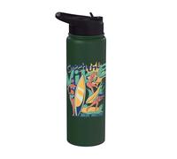Catch The Vibe Summer Stainless Steel Insulated Water Bottle